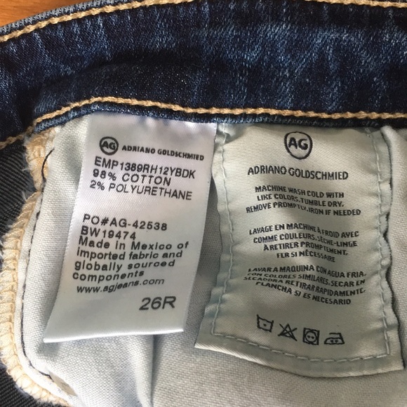 AG The Raw Hem Ankle Skinny Jean - Picture 5 of 9